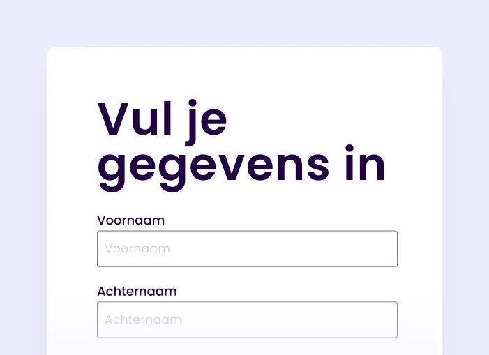 Geef aan wanneer een formulier succesvol verzonden is.