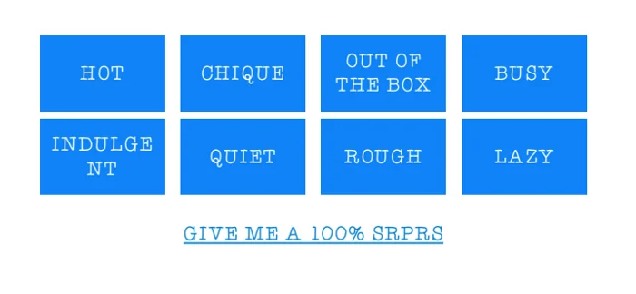 Srprs.me assortiment