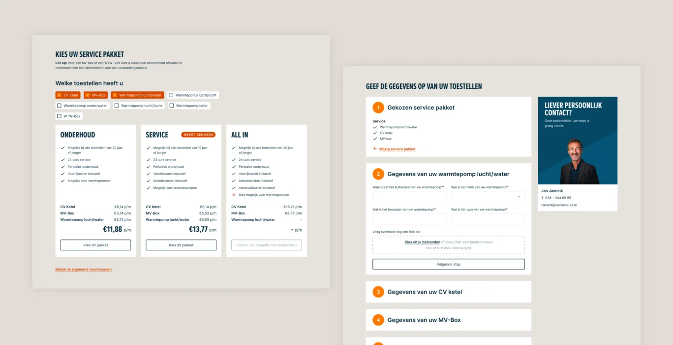 website van der sluis abonnementen